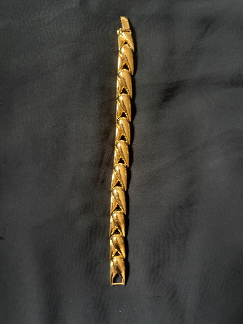 Gold Link Bracelet - Polished Statement Chain